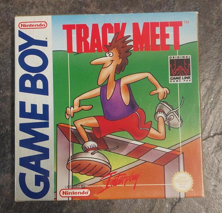 Track meet (Nintendo Gameboy tweedehands game), Spelcomputers en Games, Games | Nintendo Game Boy, Zo goed als nieuw, Ophalen of Verzenden