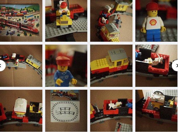 Lego - Trains - 7735-1 - Goederentrein - 1980-1990, Kinderen en Baby's, Speelgoed | Duplo en Lego