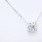 Ketting - 18 karaat Witgoud - 7.22ct. tw. Diamant