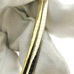 Bicolor gouden omega schakelcollier (Ketting), Sieraden, Tassen en Uiterlijk, Kettingen, Ophalen of Verzenden, Gebruikt, Overige kleuren