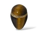 Ring Tijgeroog 18K Geelgouden Kleurveranderende Ring met, Nieuw