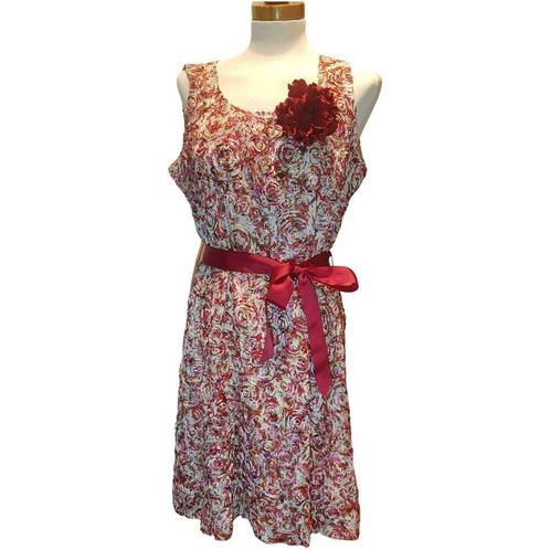 Bloemenprint Avoca Anthology Midi jurk L / 40, Kleding | Dames, Merkkleding | Jurken, Knielengte, Zo goed als nieuw, Verzenden