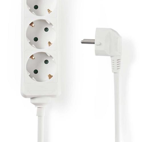 Nedis Stekkerdoos met randaarde, 16 A, 6-wegs, 1.5m, Audio, Tv en Foto, Fotocamera's Digitaal, Ophalen of Verzenden