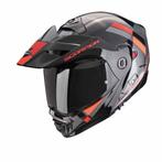 Scorpion ADX-2 Galane Zilver Zwart Rood Adventure Helm, Motoren, Kleding | Motorhelmen, XXL, Nieuw met kaartje, Overige merken