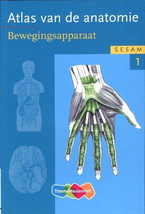 9789006951981 Sesam atlas van de anatomie deel 1 Beweging..., Boeken, Schoolboeken, Gelezen, Verzenden