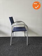 Kantinestoel - Segis Breeze - Blauw, Vergader- of Presentatieruimte, Ophalen of Verzenden, Gebruikt, Stoel