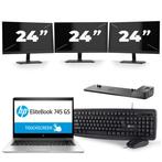 HP EliteBook 745 G5 - AMD Ryzen 7 2700U - 14 inch - 16GB RAM, Computers en Software, Windows Laptops, Verzenden, Zo goed als nieuw