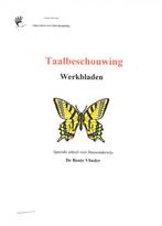 Taalbeschouwing Werkbladen/toetsen/registratieformulieren, Boeken, Verzenden, Nieuw