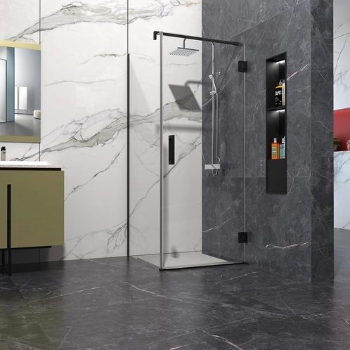 Sani Royal Douchecabine 80x110 cm Anti-Kalk met, Doe-het-zelf en Verbouw, Sanitair