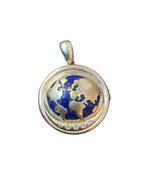 Hanger - 14 karaat Geel goud Lapis lazuli - Diamant - 14