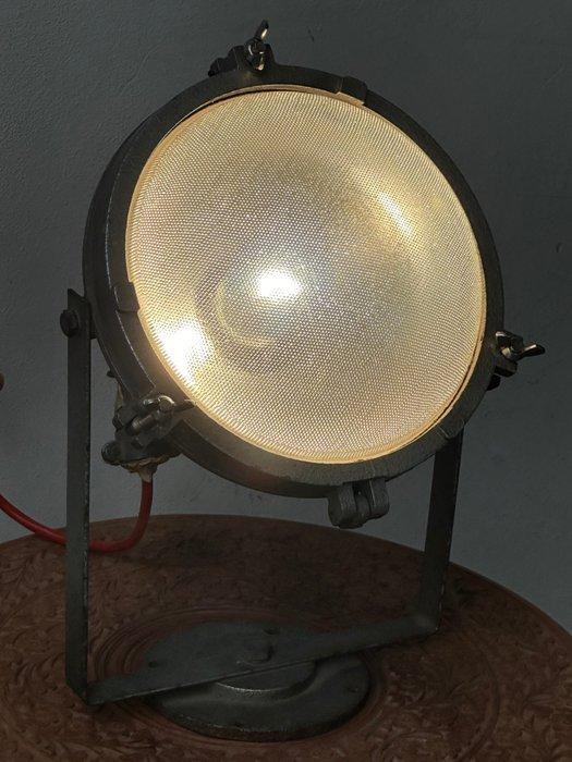 Spotlight - Glas, Metaal - Ik zal als veilige haven dienen., Antiek en Kunst, Antiek | Lampen