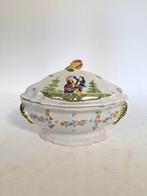 HB-Henriot manufactuur - Schaal - Aardewerk - Dekschaal, Antiek en Kunst, Antiek | Glas en Kristal