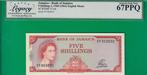 Jamaica. - 5 Shillings - ND (1964) - Pick 51Ab (Zonder