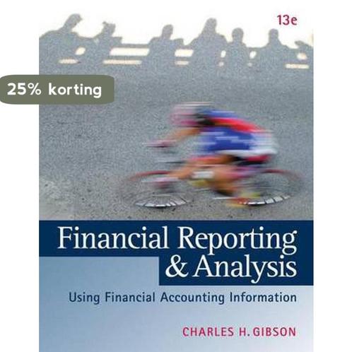 Financial Reporting and Analysis (with ThomsonONE Printed, Boeken, Taal | Engels, Gelezen, Verzenden