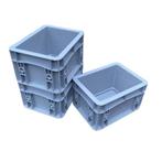30x20x12cm, 30x20x17 cm stapelbak container plastic kratten, Doe-het-zelf en Verbouw, Kratten en Dozen, Nieuw, Minder dan 35 cm