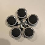 Set (5x) zachte wielen, Ø65mm, Ophalen of Verzenden, Nieuw in verpakking