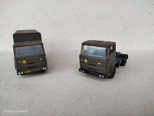 Lion Toys 1:50 - Model vrachtwagen (2) - DAF 1900 leger, Kinderen en Baby's, Speelgoed | Overig