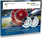 50 Euro Brd 5 x 10 Euro 2024 Polizei mit Polymerring A D..., Verzenden