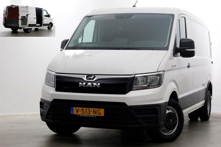 MAN TGE 5.180 2.0 177pk L3H2 (L2H1) Dubbel Lucht Navi/Camera, Auto's, Bestelauto's, Dealer onderhouden, Lease, Handgeschakeld