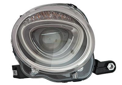 Fiat 500 2015+ Koplamp Rechts (Koplampen), Auto-onderdelen, Verlichting, Nieuw, Verzenden