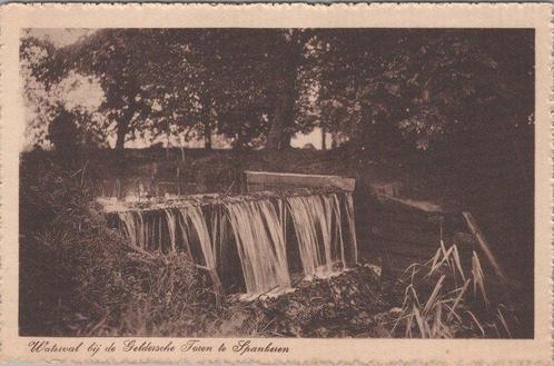 SPANKEREN - Waterval bij de Geldersche Toren te Spankeren, Verzamelen, Ansichtkaarten | Nederland, Verzenden