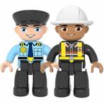 Magnetische Speelgoedfiguren - Brandweerman Politieagent, Ophalen of Verzenden, Nieuw, Overige merken