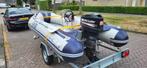Rubber motorboot 360 met aluminium vloer, Aluminium, Zo goed als nieuw, Minder dan 70 pk, Ophalen