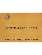 1972 ALFA ROMEO SPIDER JUNIOR 1.3 | 1.6 ONDERDELEN, Auto diversen, Handleidingen en Instructieboekjes