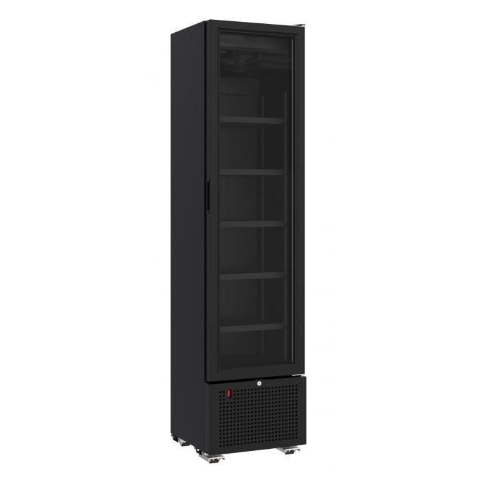 Drankenkoelkast 221L – Zwart met Glasdeur, Zakelijke goederen, Horeca | Keukenapparatuur, Koelen en Vriezen