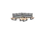 suns nardo platform lounge set alu teak 3 delig, Tuin en Terras, Nieuw, Aluminium, Loungeset