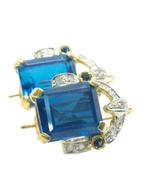Zonder Minimumprijs - Oorbellen - 9 kt. Geel goud, Zilver, Sieraden, Tassen en Uiterlijk, Oorbellen, Nieuw