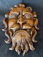 Reliëf, Leone - 24 cm - Hout