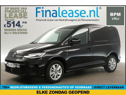 Volkswagen Caddy 2.0 TDI Style 122PK L1H1 BPM Vrij €514pm, Auto's, Bestelauto's, Lease, Automaat, Diesel, Volkswagen, Zwart, Verzenden