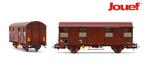 jouef HJ6217 H0 wagon SNCF, gesloten wagon met 2 assen G4,, Overige merken, Gelijkstroom, Verzenden, Overige typen