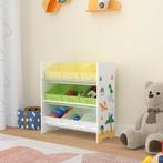 [en.casa] Kinderrek Boiro 59,5x65x30 cm dinosaurus motief, Kinderen en Baby's, Kinderkamer | Overige Meubels, Nieuw, Verzenden