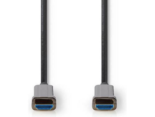 Nedis Actieve Optische Ultra High Speed HDMI-Kabel met, Doe-het-zelf en Verbouw, Elektra en Kabels, Zo goed als nieuw, Verzenden