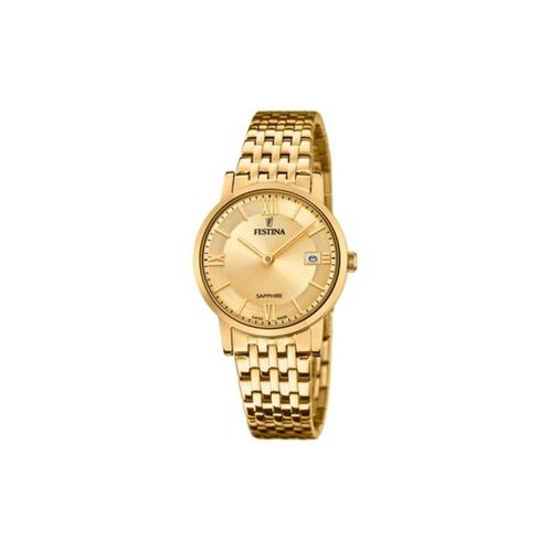 Horloge Heren Festina F20021/2 Gouden, Sieraden, Tassen en Uiterlijk, Zonnebrillen en Brillen | Heren, Verzenden