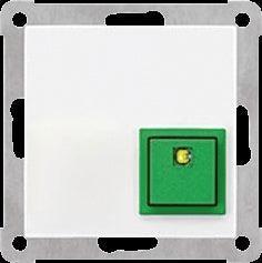 Jung AS500 Miva Schakelmateriaal - NRSAS0834ATWW, Doe-het-zelf en Verbouw, Elektra en Kabels, Overige typen, Nieuw, Verzenden