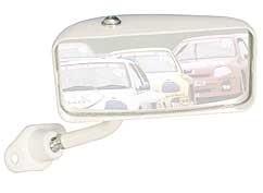 F1 Racing konvex Spiegels Wit Links, Auto-onderdelen, Overige Auto-onderdelen, Ophalen of Verzenden