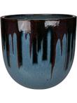 Siya bloempot Mystic Blue | 39 cm hoog