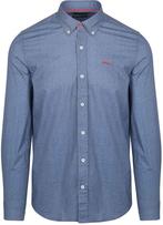 NZA Shirt James Oban Poplin Blauw maat M Heren, Verzenden, Nieuw, Blauw, New Zealand Auckland