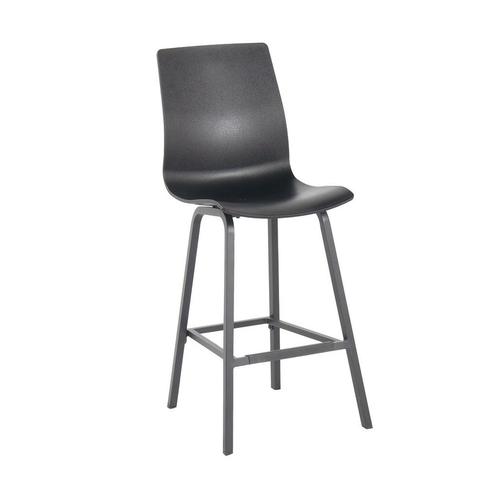 *WOONWINKEL* Hartman Sophie Wave Barstoel Buiten Antraciet, Tuin en Terras, Tuinsets en Loungesets, Nieuw, Kunststof, Verzenden