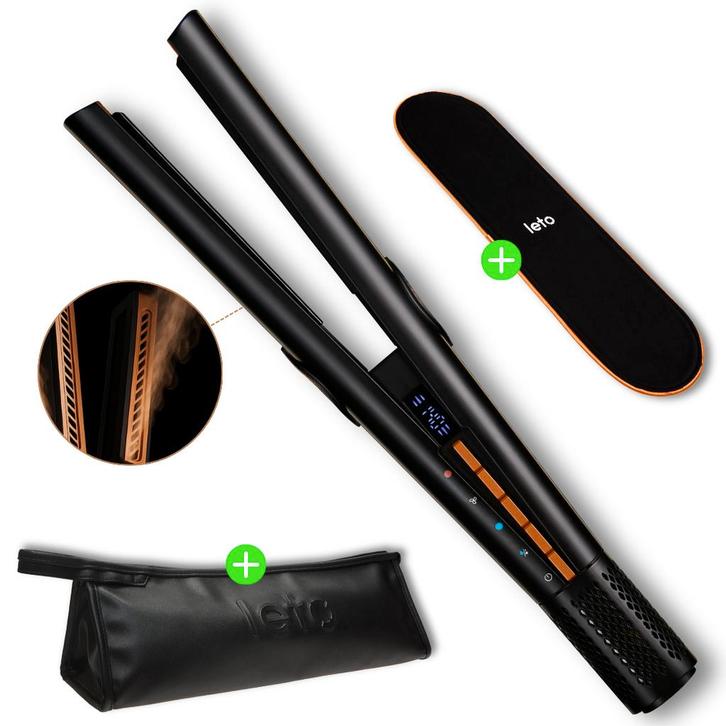 Leto Hairstrait 2-in-1 stijltang op lucht - Professioneel, Sieraden, Tassen en Uiterlijk, Uiterlijk | Haarverzorging, Föhn of Haardroger