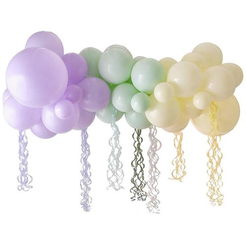 Gekleurde Ballonnenboog Met Tassels, Hobby en Vrije tijd, Feestartikelen, Nieuw, Verzenden