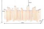 Extravagante hanglamp ROYAL 120cm gouden hanglamp - 42003, Huis en Inrichting, Lampen | Hanglampen, Ophalen of Verzenden, Nieuw