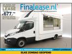 Iveco Daily 35S14 2.3 410 Foodtruck Patatwagen Camera €677pm, Iveco, Wit, Nieuw, Lease
