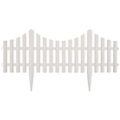 VidaXL gazonranden, wit, 17 stuks, 10 meter, Diversen, Overige Diversen, Ophalen