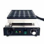 HCB Poffertjesbakplaat - 25 dops - 230V - RVS, Zakelijke goederen, Verzenden, Nieuw in verpakking, Fornuis, Frituur en Grillen