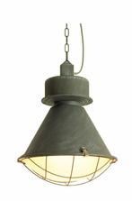 LABEL51 - Hanglamp Duisburg - Zink - 48 cm, Huis en Inrichting, Lampen | Hanglampen, Nieuw, Industrieel, Metaal, 50 tot 75 cm