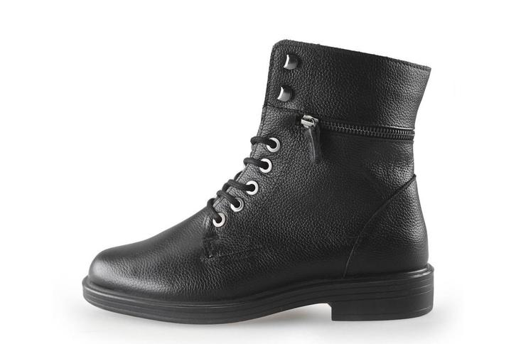 Feyn Veterboots in maat 40 Zwart, Kleding | Dames, Schoenen, Zwart, Zo goed als nieuw, Overige typen, Verzenden
